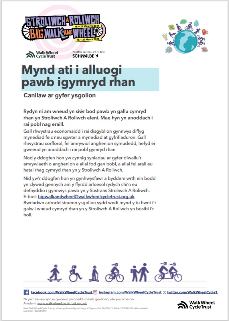 Stroliwch a Roliwch l i Bawb